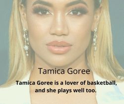 Tamica Goree Great Basketball Player