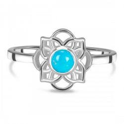 Sterling silver Turquoise ring collection by rananjay exports