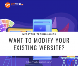 Want to Modify your Existing Website?