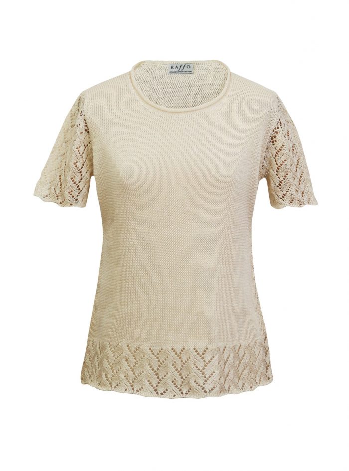 Blanquita Top White Pima Cotton