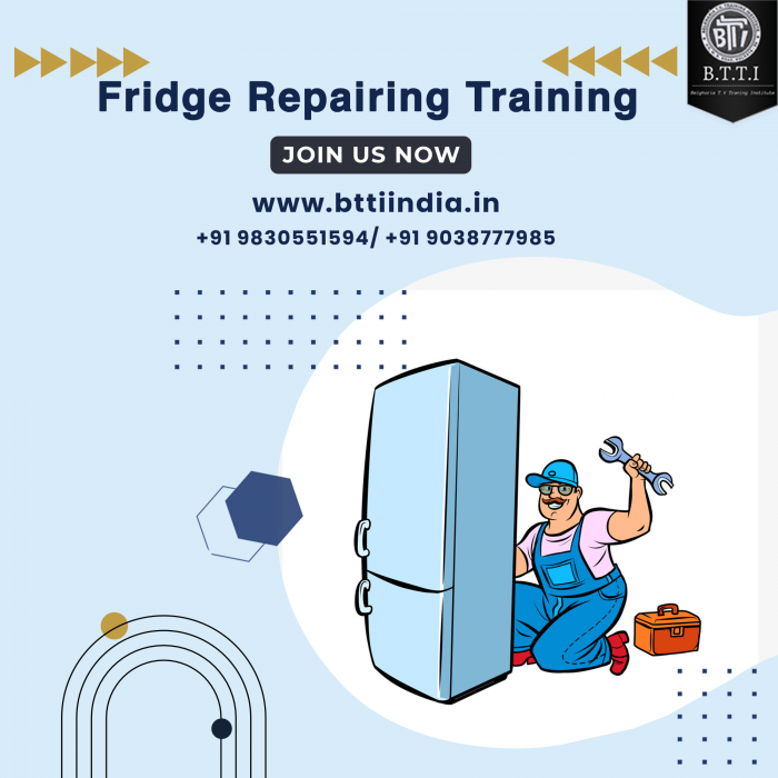 Fridge Repairing Training in Kolkata | Freeze, A.C Repairing Course | BTTI