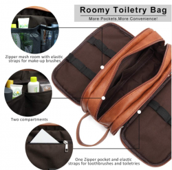 Large Capacity Waterproof Travel Toiletry Bag-bosidu