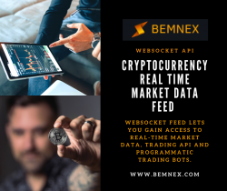 Cryptocurrency Real Time Market Data Feed