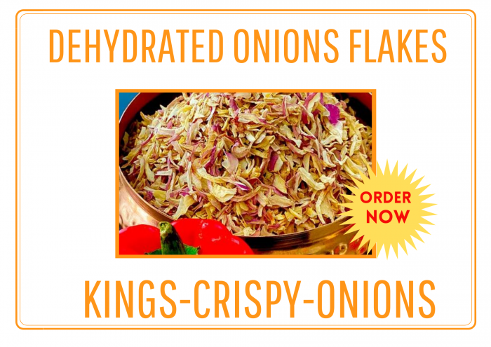 Order Dehydrated Onions flakes to make your snacks extra delicious