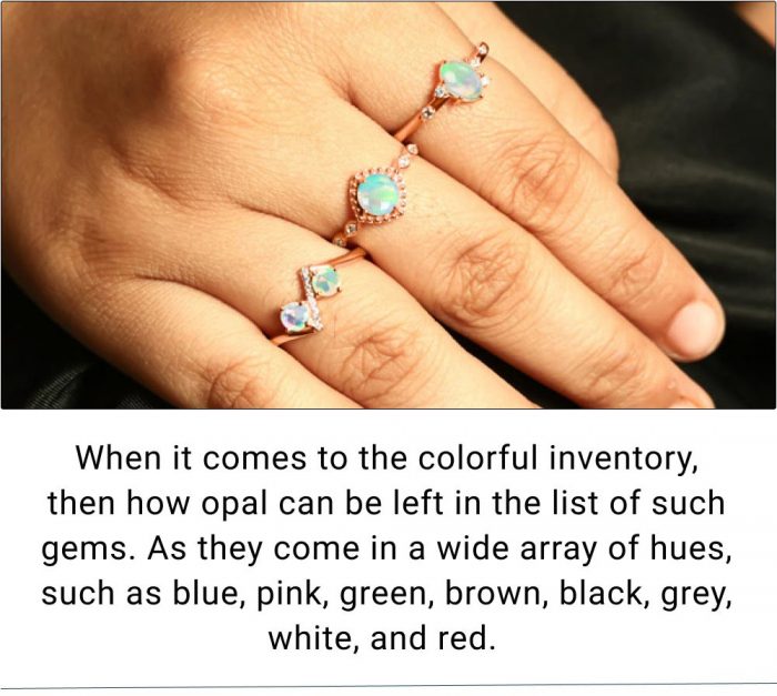 Bestseller Collection Silver Opal Gemstone Jewelry