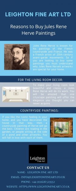 Reasons to Buy Jules Rene Herve Paintings