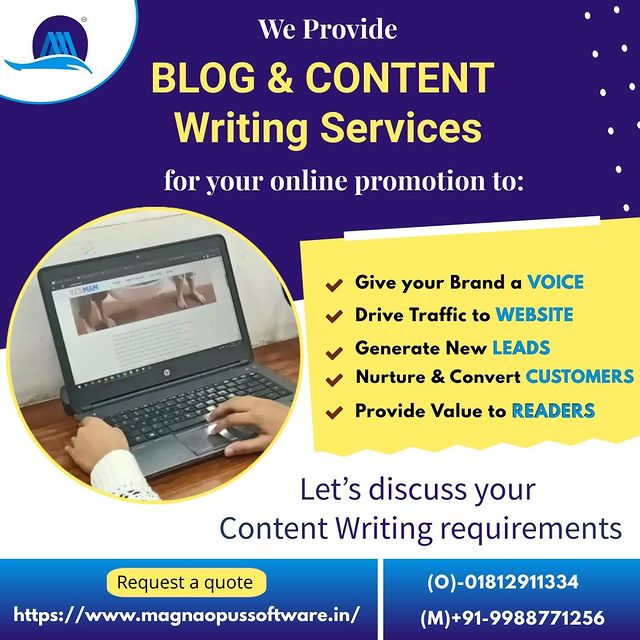 Blog and Content Writing Services