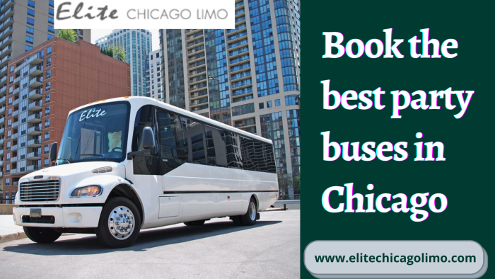 Book the best party buses in Chicago.