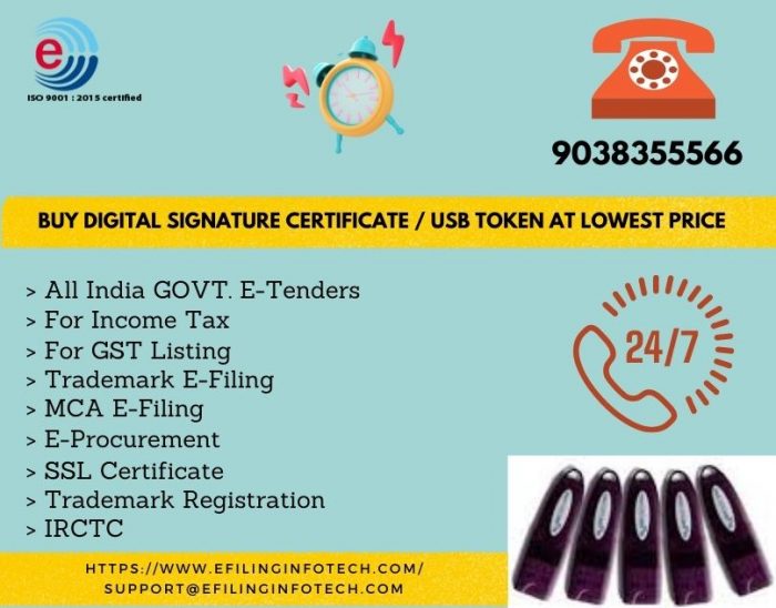 Buy Digital Signature Certificate at lowest price