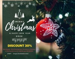 Amazing Offers for Christmas and New Year on Web Services.