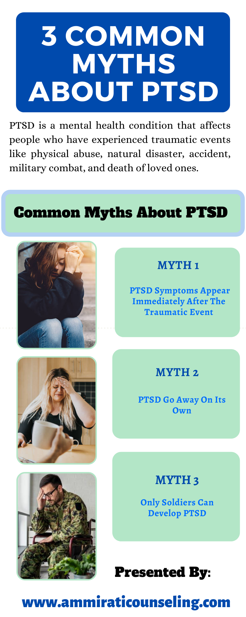 3 Common Myths About PTSD