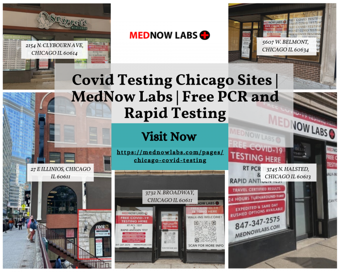 Covid Testing Chicago Sites | MedNow Labs | Free PCR and Rapid Testing