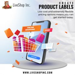 Easily Create Product Labels With LiveShop