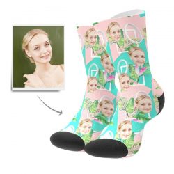 Personalisierte Foto Socken Gesicht Bedrucken