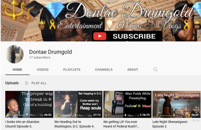Dontae Drumgold Vlog