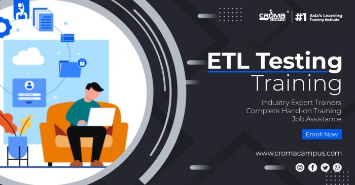 Best ETL Testing Online Training in India | Croma Campus