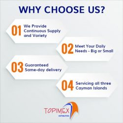 Topimex Distributors – Established in 2004 Topimex Distributors was launched in the Cayman ...