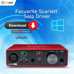 Focusrite Scarlett Solo Driver Download & Update For Windows