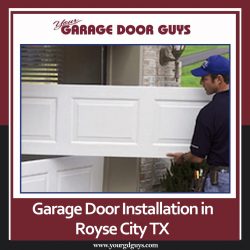 Garage Door Installation in Royse City TX