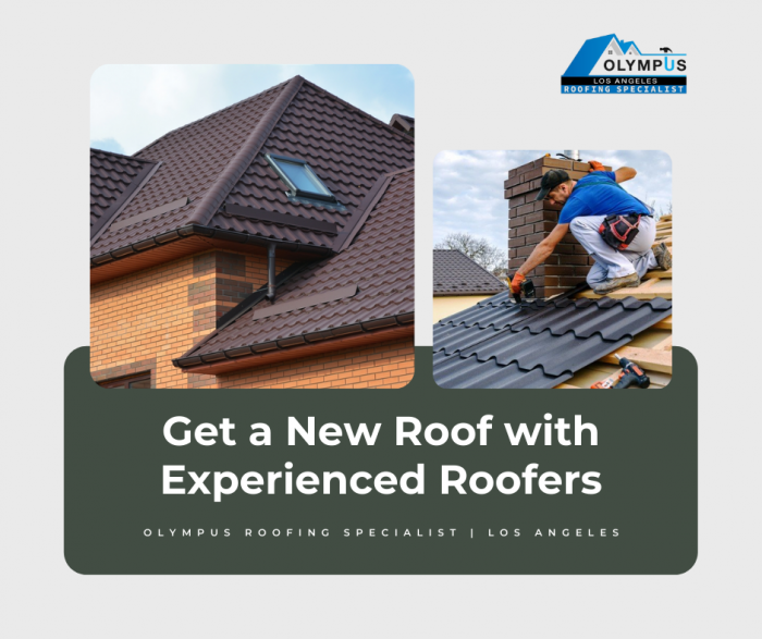 Get a New Roof with Experienced Roofers