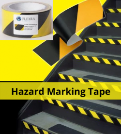 Black and Yellow Tape Hazard | Flexra Safety