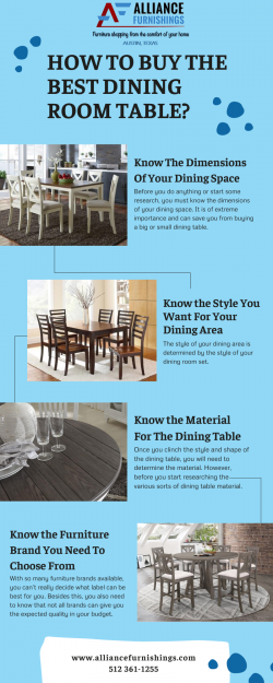 HOW TO BUY THE BEST DINING ROOM TABLE?