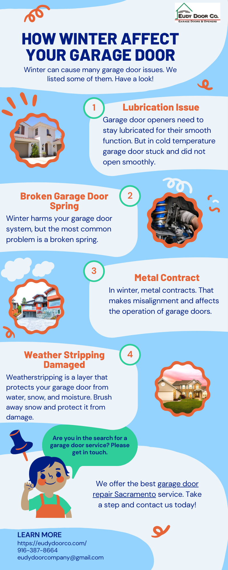 How Winter Affect Your Garage Door