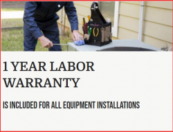1 Year Labor Warranty