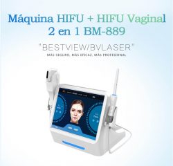 2 en 1 Máquina de HIFU + Vaginal HIFU