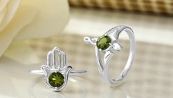 Moldavite Rings at Wholesale Price by Rananjay Exports