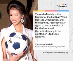 Vanouska Modely | Founder of the Football World Heritage Organization