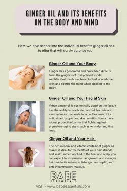 GINGER OIL AND IT’S BENEFITS