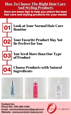 How to Choose the Right Hair Color and Styling Products