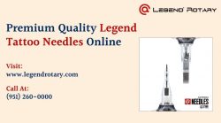 Premium Quality Legend Tattoo Needles Online