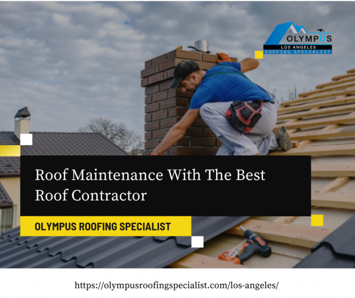 Roof Maintenance With The Best Roof Contractor