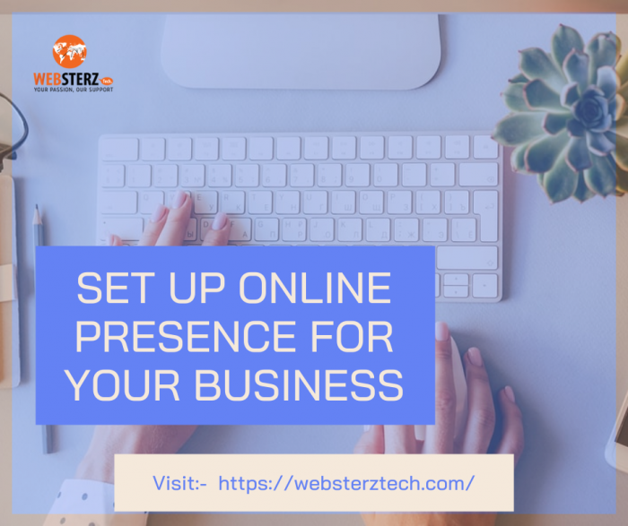 Set Up Online Presence For Your Business
