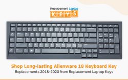 Shop Long-lasting Alienware 18 Keyboard Key Replacements 2018-2020 from Replacement Laptop Keys
