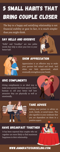 5 Small Habits That Bring Couple Closer