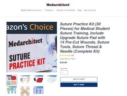 Suture Practice Kit For Medical Students