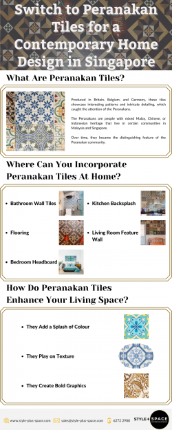 Switch to Peranakan Tiles for a Contemporary Home Design in Singapore