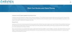 Textbook rentals