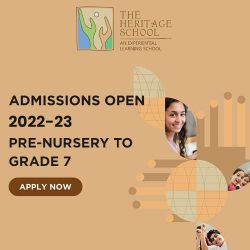 Best CBSE School | The Heritage School NOIDA | Admissions Open 2022-23