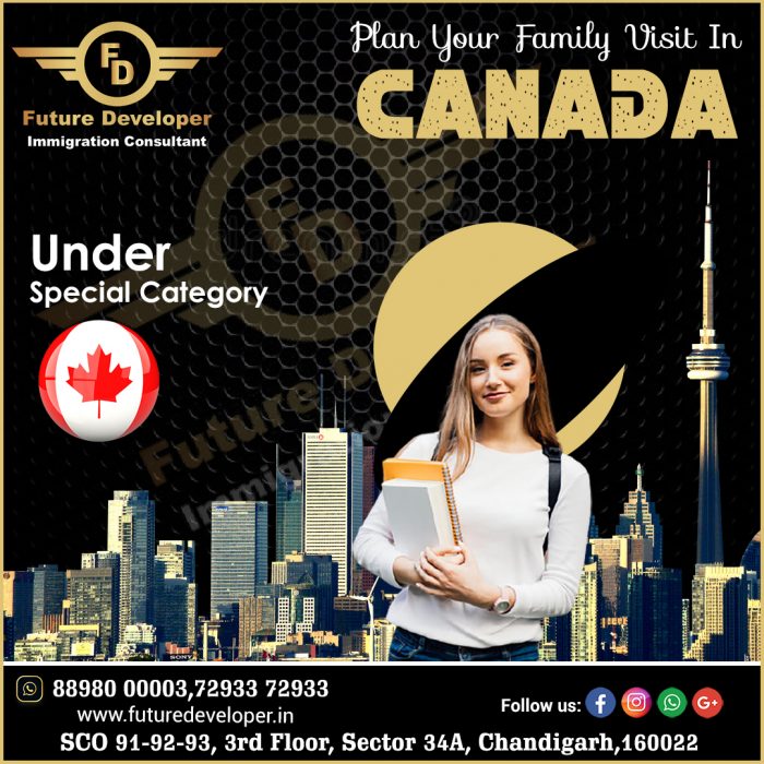 Apply for Canada Tourist Visa Under Special Category to Meet Family Members