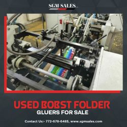 Used Bobst Folder Gluer for Sale