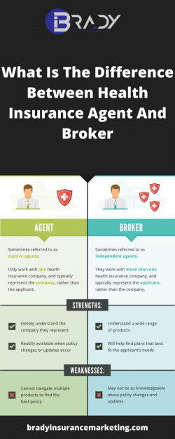 What Is The Difference Between Health Insurance Agent And Broker