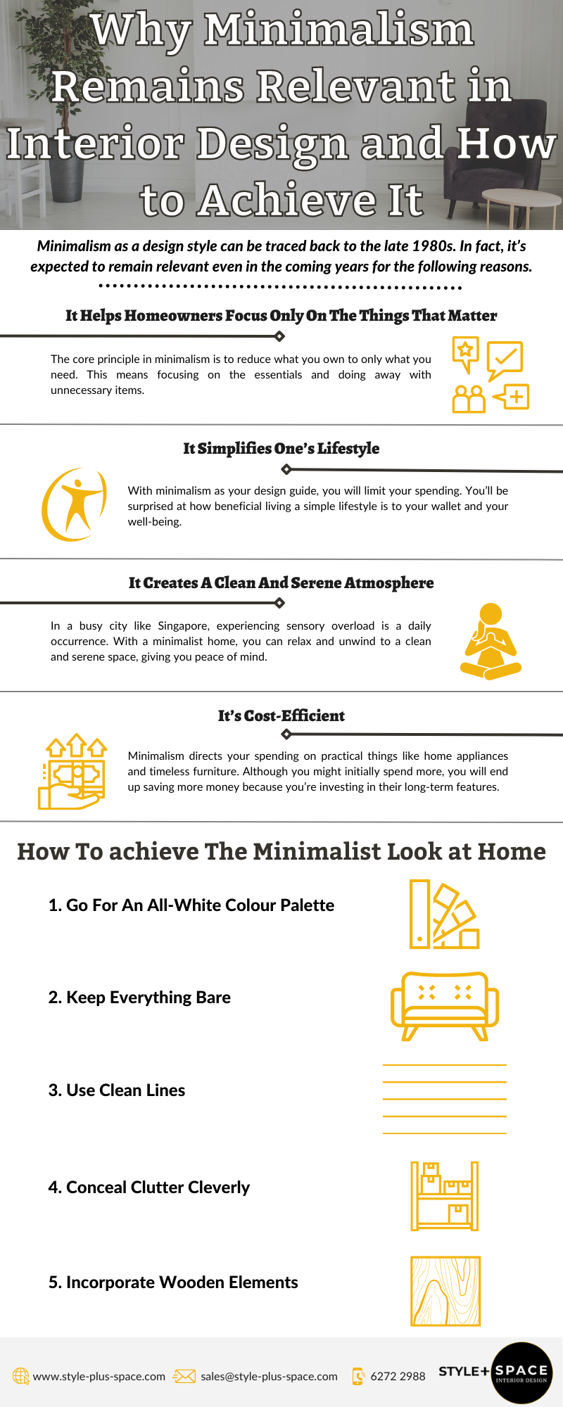 Why Minimalism Remains Relevant in Interior Design and How to Achieve It
