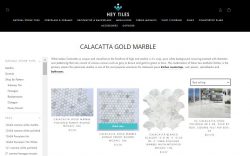 3X6 Calacatta Gold Tile