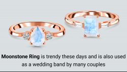 Latest Design Sterling Silver Moonstone Ring