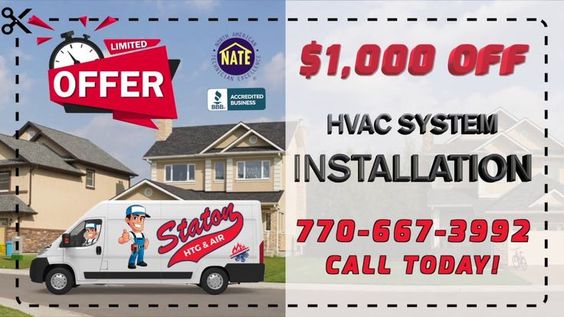 $1,000 Off on HVAC System Installation.