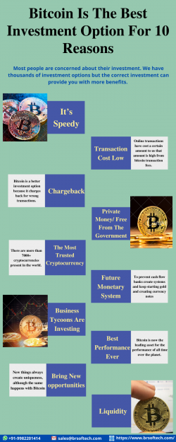 Bitcoin Is The Best Investment Option For 10 Reasons